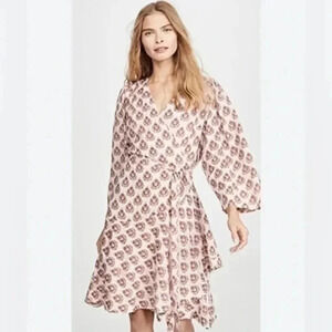 Roller Rabbit Dress Pink Wrap